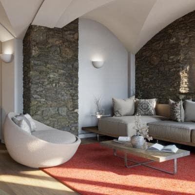 APT. 1 – BILOCALE IN BAITA DI FINE 1800 A 9 KM DA SESTRIERE – Fraz. VILLARDAMOND