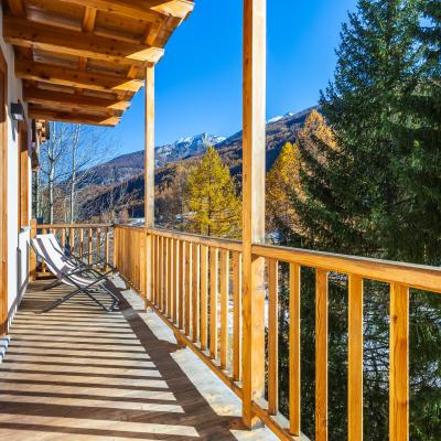 A Pragelato trilocale con vista panoramica mozzafiato
